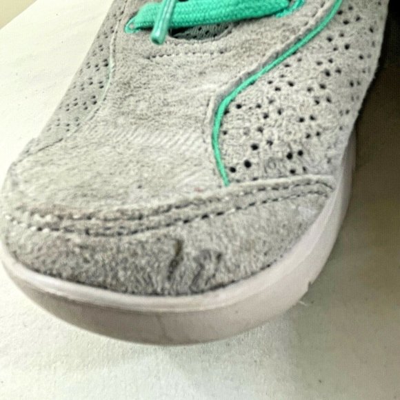 Dansko Elise Comfort Lace Up Gray Suede Sneakers Shoes Size 36 (US 5.5-6) - Picture 9 of 12